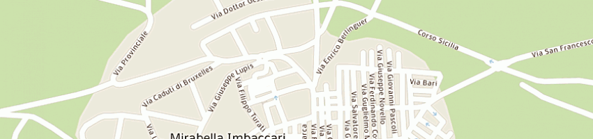 Mappa della impresa municipio a MIRABELLA IMBACCARI