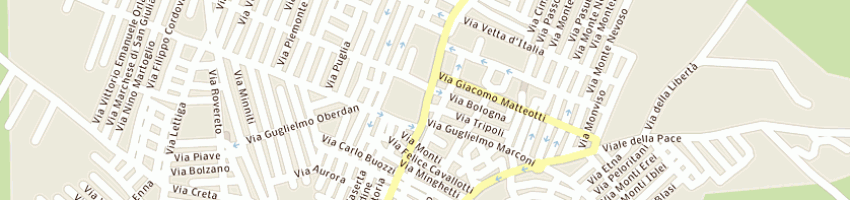 Mappa della impresa macelleria flli marchi'g e c snc a BARRAFRANCA