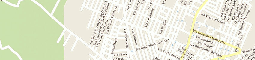 Mappa della impresa municipio ufficio tecnico a BARRAFRANCA