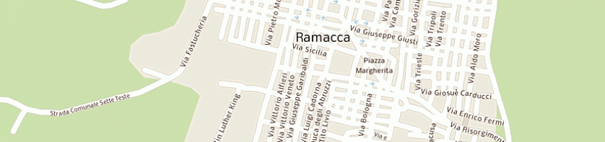 Mappa della impresa santamaria rosario a RAMACCA