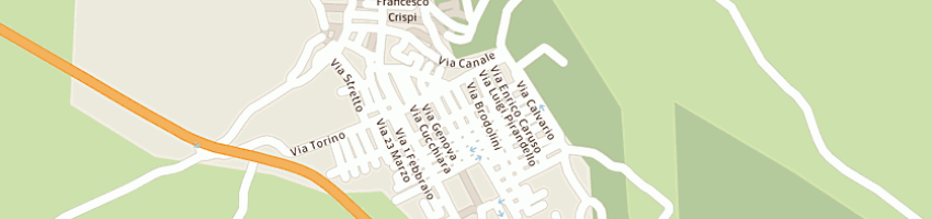 Mappa della impresa spagnolo vito a MONTALLEGRO