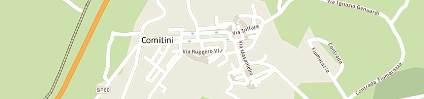Mappa della impresa carabinieri a COMITINI