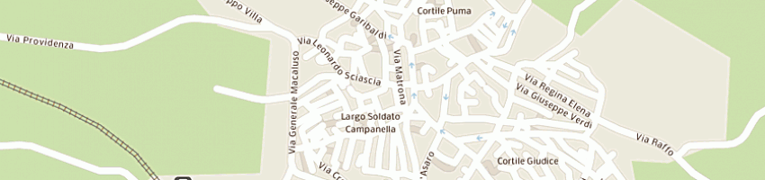 Mappa della impresa piazza calogero e c a RACALMUTO