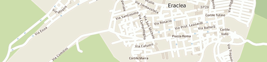 Mappa della impresa municipio del comune di cattolica eraclea a CATTOLICA ERACLEA