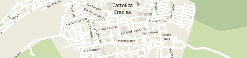 Mappa della impresa spataro giuseppe a CATTOLICA ERACLEA