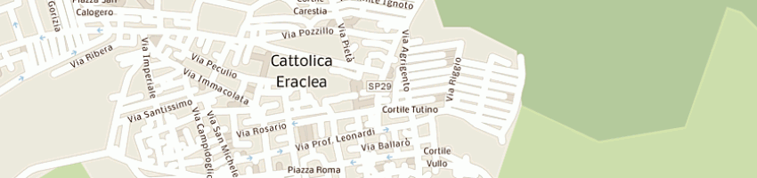 Mappa della impresa tortorici raimondo a CATTOLICA ERACLEA