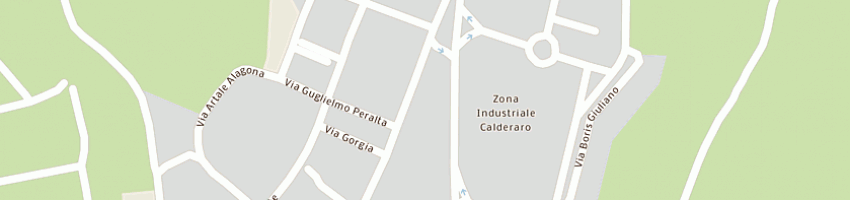 Mappa della impresa zappala' impianti srl a CALTANISSETTA