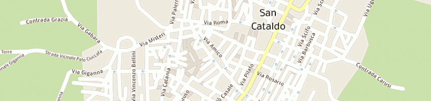 Mappa della impresa bartolozzi marilena a SAN CATALDO