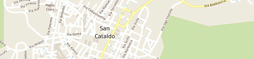 Mappa della impresa municipio a SAN CATALDO