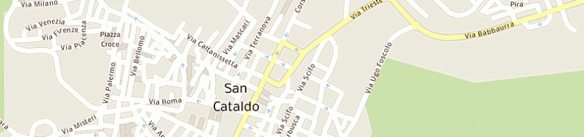 Mappa della impresa tipografia andaloro salvatore a SAN CATALDO