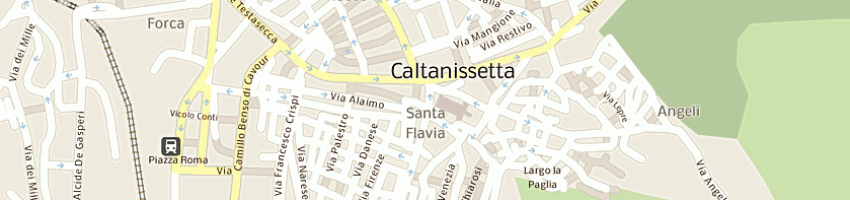 Mappa della impresa cannella beniamino a CALTANISSETTA