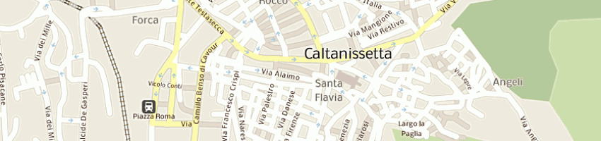 Mappa della impresa spilla michelina a CALTANISSETTA
