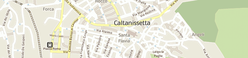 Mappa della impresa municipio a CALTANISSETTA