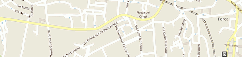 Mappa della impresa pinelli elvira a CALTANISSETTA