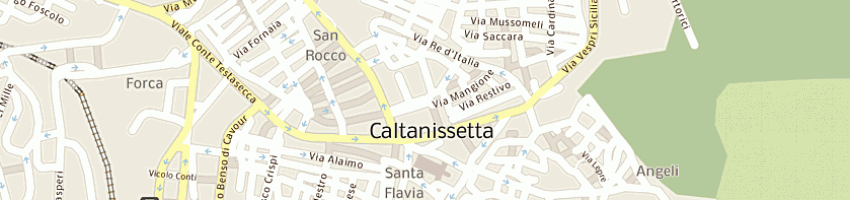 Mappa della impresa macelleria del centro storico srl a CALTANISSETTA