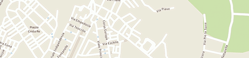Mappa della impresa scuola materna belvedere a SAN CATALDO