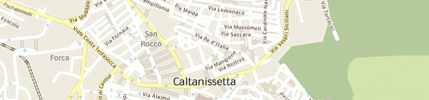 Mappa della impresa tipografia profita francesco a CALTANISSETTA