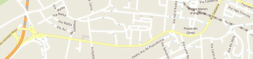 Mappa della impresa istituto autonomo case popolari a CALTANISSETTA