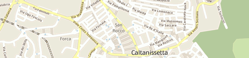Mappa della impresa anzalone toto' a CALTANISSETTA