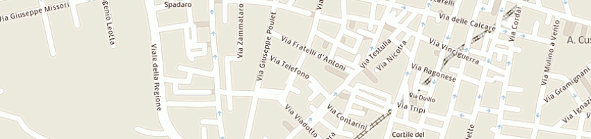 Mappa della impresa municipio ufficio circoscrizionale vi quartiere s cristoforo a CATANIA