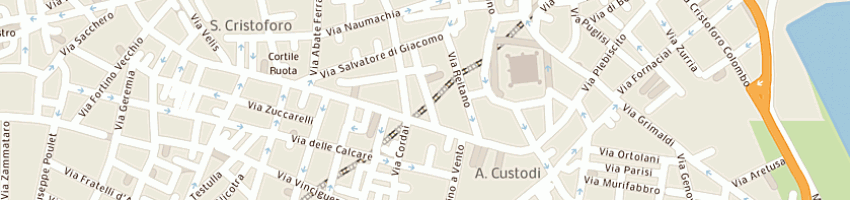 Mappa della impresa agenzia tecnologica di calleri walter christian a CATANIA