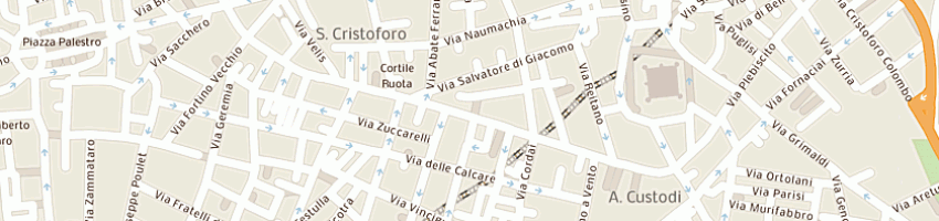 Mappa della impresa mirabella rosaria a CATANIA