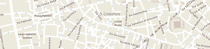 Mappa della impresa padalino carmelo e figli snc a CATANIA