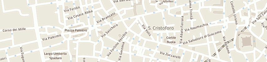 Mappa della impresa istituto 1 semiotica chirurgica a CATANIA