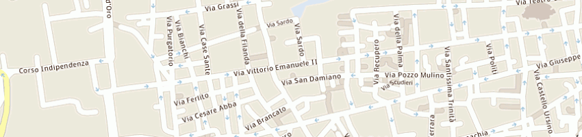 Mappa della impresa giornale sicilia sera di monti mario a CATANIA