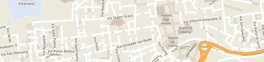 Mappa della impresa coco grazia e c sas a CATANIA