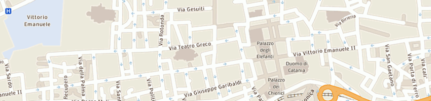 Mappa della impresa centro culturale ulisse  a CATANIA