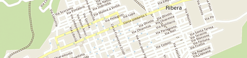 Mappa della impresa campanella rosalba a RIBERA