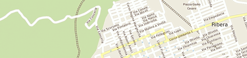Mappa della impresa colombo salvatore a RIBERA