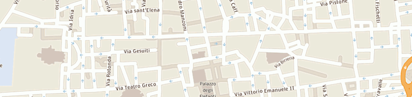 Mappa della impresa nuna lie a CATANIA