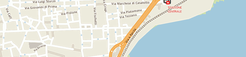 Mappa della impresa mezzatesta tommaso a CATANIA