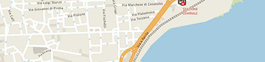 Mappa della impresa carota domenico a CATANIA