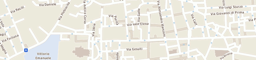 Mappa della impresa centro servizi uil catania srl a CATANIA