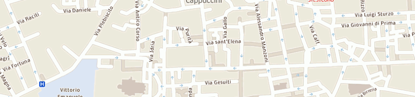 Mappa della impresa autoscuola landriscina e roccazzella a CATANIA