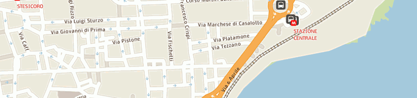 Mappa della impresa centro edile di venezia mattia e c sas a CATANIA