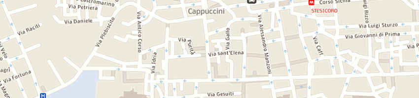 Mappa della impresa unci a CATANIA