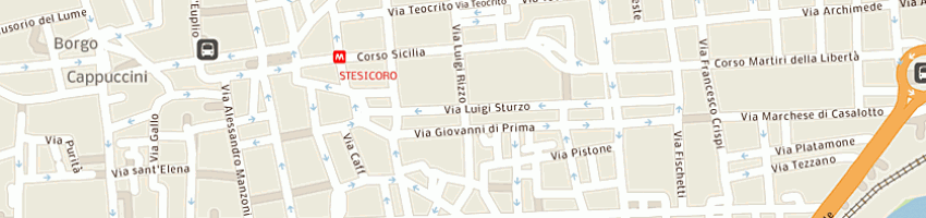 Mappa della impresa scrimali tullio a CATANIA