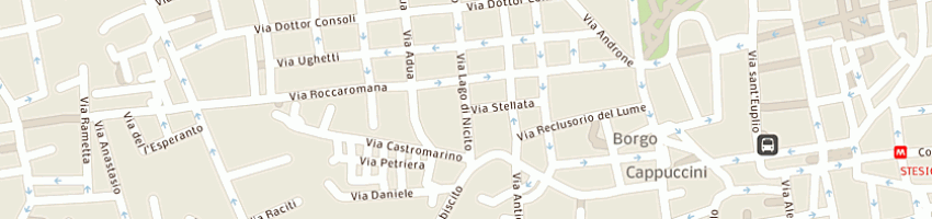 Mappa della impresa genio civile a CATANIA