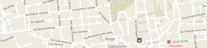 Mappa della impresa consoli dario a CATANIA