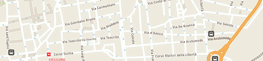 Mappa della impresa colosi giovanni a CATANIA