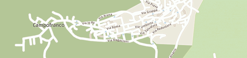 Mappa della impresa banco di sicilia a CAMPOFRANCO