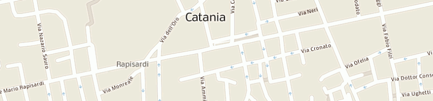 Mappa della impresa farmacia zappala' maria carmela a CATANIA