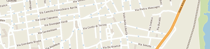 Mappa della impresa fama' antonino a CATANIA