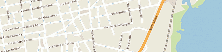 Mappa della impresa cannamela luigi a CATANIA