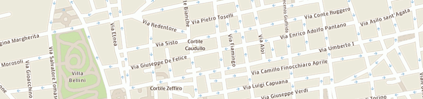 Mappa della impresa autoscuola elettronik di andronaco giovanni a CATANIA