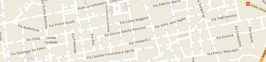 Mappa della impresa coffe - house di pavoni vito a CATANIA